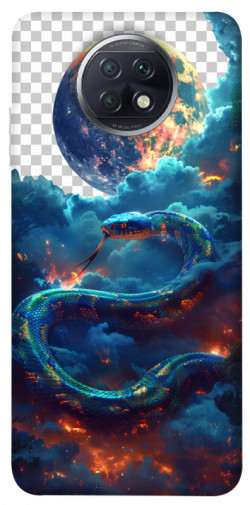 Чехол itsPrint Snake 3 для Xiaomi Redmi Note 9 5G / Note 9T