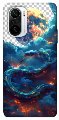 Чехол itsPrint Snake 3 для Xiaomi Redmi K40 / K40 Pro / K40 Pro+ / Poco F3