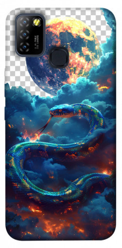 Чехол itsPrint Snake 3 для Infinix Hot 10 Lite