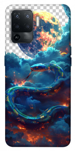 Чехол itsPrint Snake 3 для Oppo Reno 5 Lite