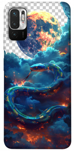 Чехол itsPrint Snake 3 для Xiaomi Redmi Note 10 5G