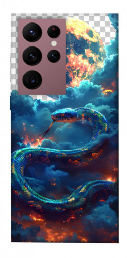 Чехол itsPrint Snake 3 для Samsung Galaxy S22 Ultra
