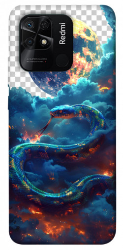 Чехол itsPrint Snake 3 для Xiaomi Redmi 10C