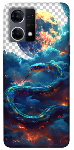 Чехол itsPrint Snake 3 для Oppo Reno 7 4G