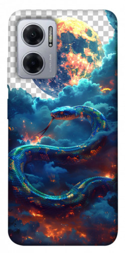 Чехол itsPrint Snake 3 для Xiaomi Redmi Note 11E