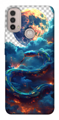 Чехол itsPrint Snake 3 для Motorola Moto E40