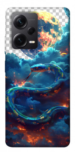 Чехол itsPrint Snake 3 для Xiaomi Redmi Note 12 Pro+ 5G