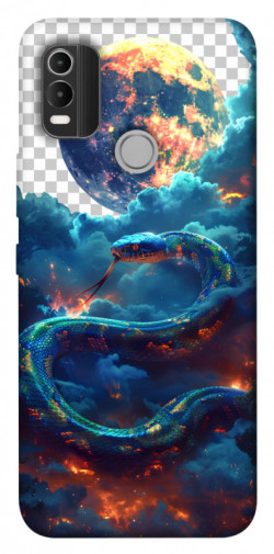 Чехол itsPrint Snake 3 для Nokia C21 Plus