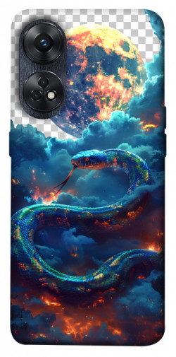 Чехол itsPrint Snake 3 для Oppo Reno 8 T 4G