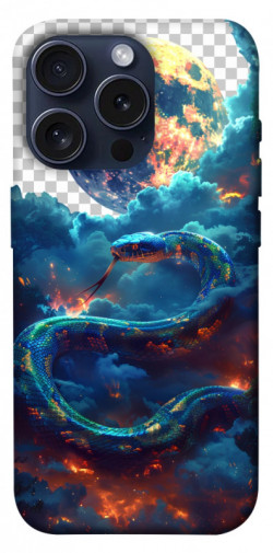 Чехол itsPrint Snake 3 для Apple iPhone 15 Pro (6.1")