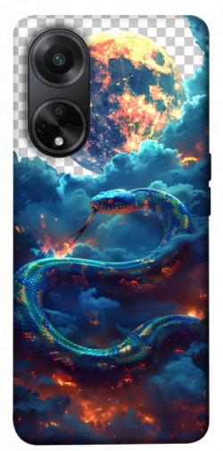 Чехол itsPrint Snake 3 для Oppo A98