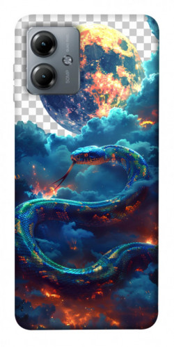 Чехол itsPrint Snake 3 для Motorola Moto G14
