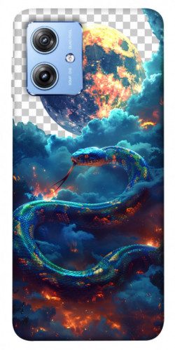 Чехол itsPrint Snake 3 для Motorola Moto G84