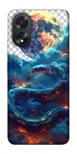 Чехол itsPrint Snake 3 для Oppo A38