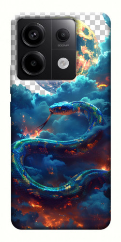 Чехол itsPrint Snake 3 для Xiaomi Redmi Note 13 Pro 4G