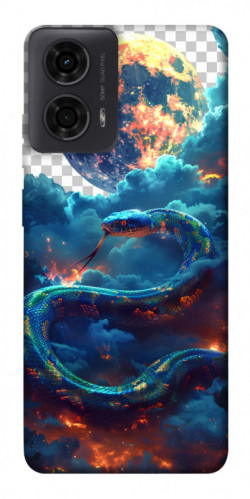 Чехол itsPrint Snake 3 для Motorola Moto G24