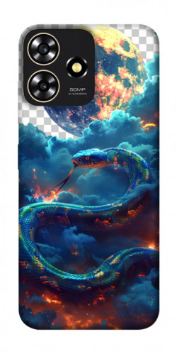 Чехол itsPrint Snake 3 для ZTE Blade A73 4G