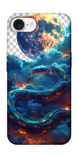 Чехол itsPrint Snake 3 для Apple iPhone 16e (6.1")