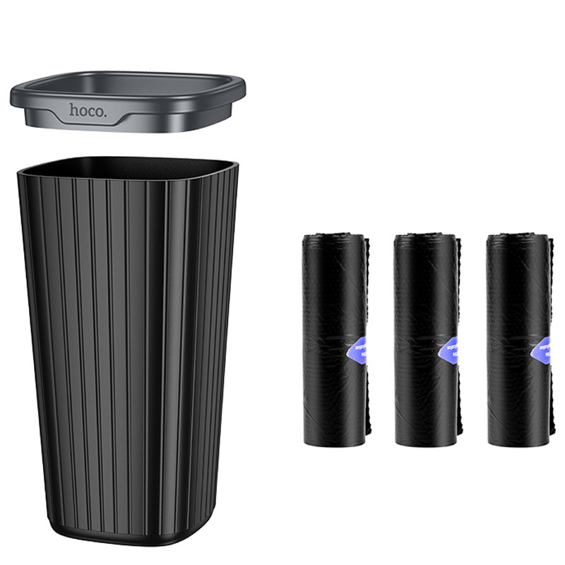 Автомобільний контейнер для сміття у підсклянник Hoco ZP12 на малюнкі №6