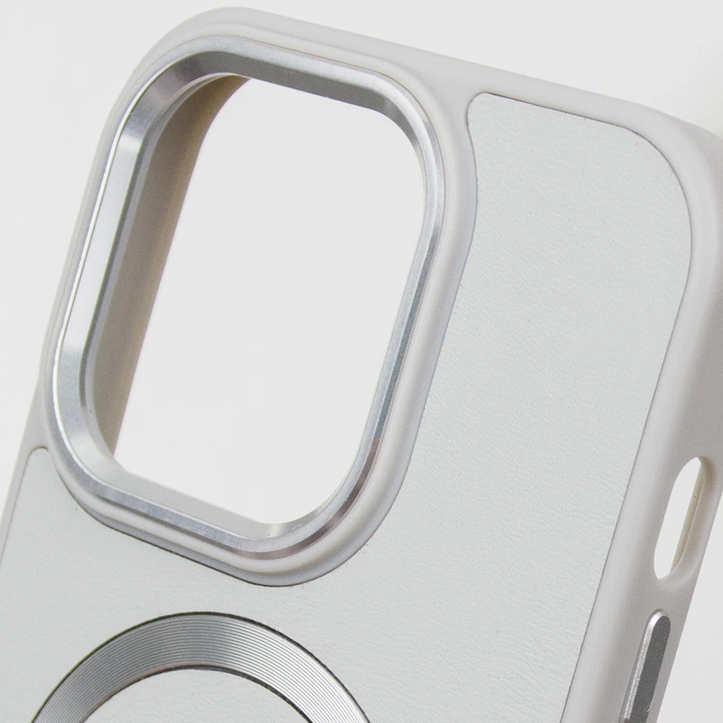 Шкіряний чохол SnapCase with MagSafe для Apple iPhone 11 Pro Max (6.5"), Grey 5, Штучна шкіра, купити оптом з доставкою