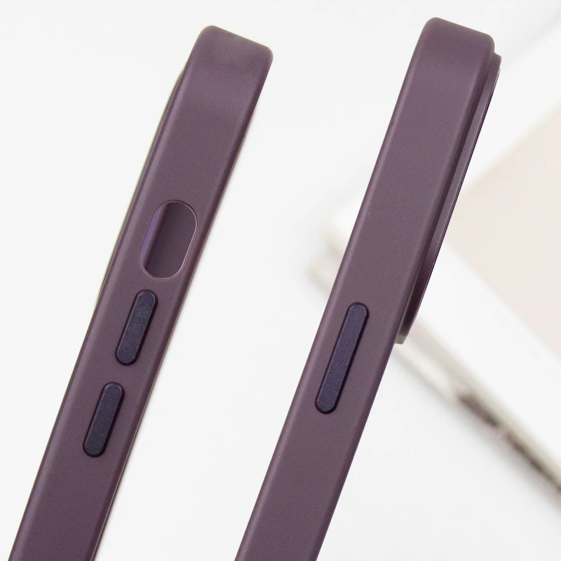 Шкіряний чохол SnapCase with MagSafe для Apple iPhone 15 Pro Max (6.7"), Dark Purple 4, Штучна шкіра, купити оптом з доставкою