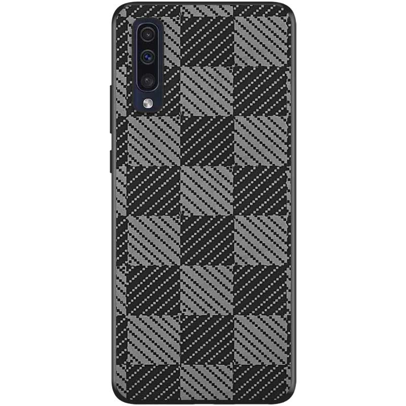 Вишуканий чохол TPU+PC Grid для Samsung Galaxy A50 (A505F) / A50s / A30s | Fashion Case на малюнкі №1