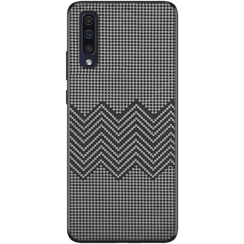 Вишуканий чохол TPU+PC Grid для Samsung Galaxy A50 (A505F) / A50s / A30s | Fashion Case на малюнкі №1