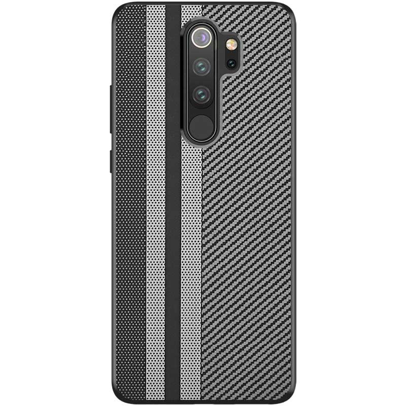 Стильный чехол TPU+PC Grid для Xiaomi Redmi Note 8 Pro | Fashion Case Фото 1 Стильный чехол TPU+PC Grid для Xiaomi Redmi Note 8 Pro | Fashion Case на картинке №1