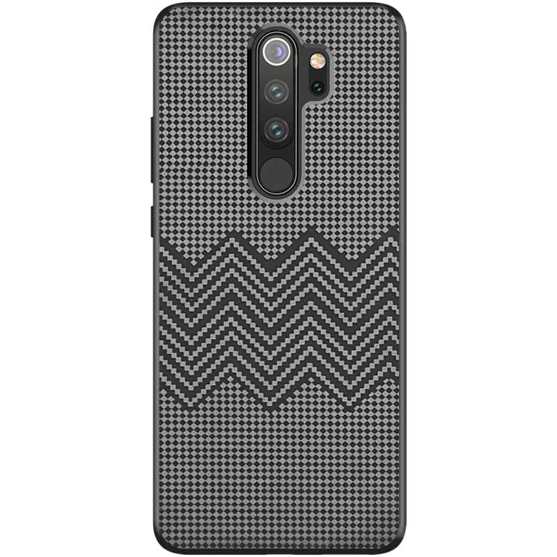 Стильный чехол TPU+PC Grid для Xiaomi Redmi Note 8 Pro | Fashion Case Фото 1 Стильный чехол TPU+PC Grid для Xiaomi Redmi Note 8 Pro | Fashion Case на картинке №1