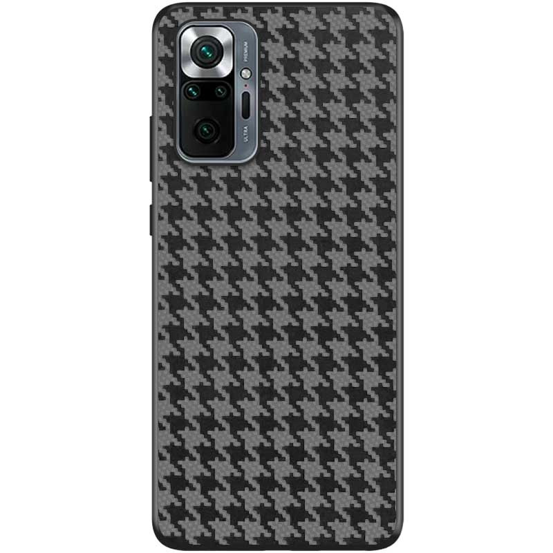 Стильный чехол TPU+PC Grid для Xiaomi Redmi Note 10 Pro | Fashion Case на картинке №1