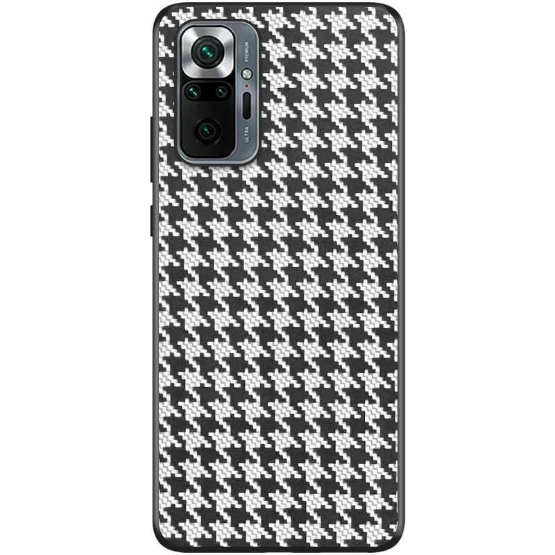 Стильный чехол TPU+PC Grid для Xiaomi Redmi Note 10 Pro | Fashion Case на картинке №1