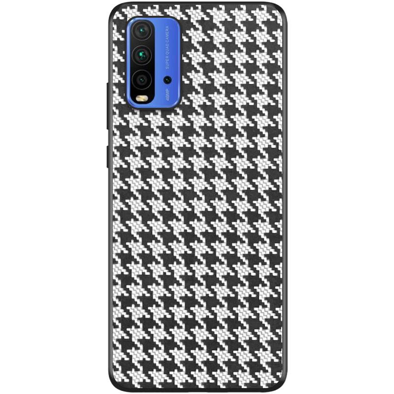 Стильный чехол TPU+PC Grid для Xiaomi Redmi Note 9 4G / Redmi 9 Power / Redmi 9T | Fashion Case на картинке №1