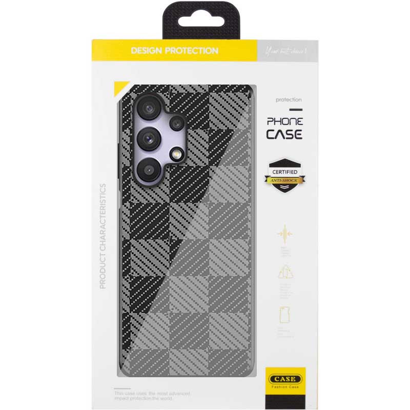 Вишуканий чохол TPU+PC Grid для Samsung Galaxy A32 (A325F) 4G | Fashion Case на малюнкі №2