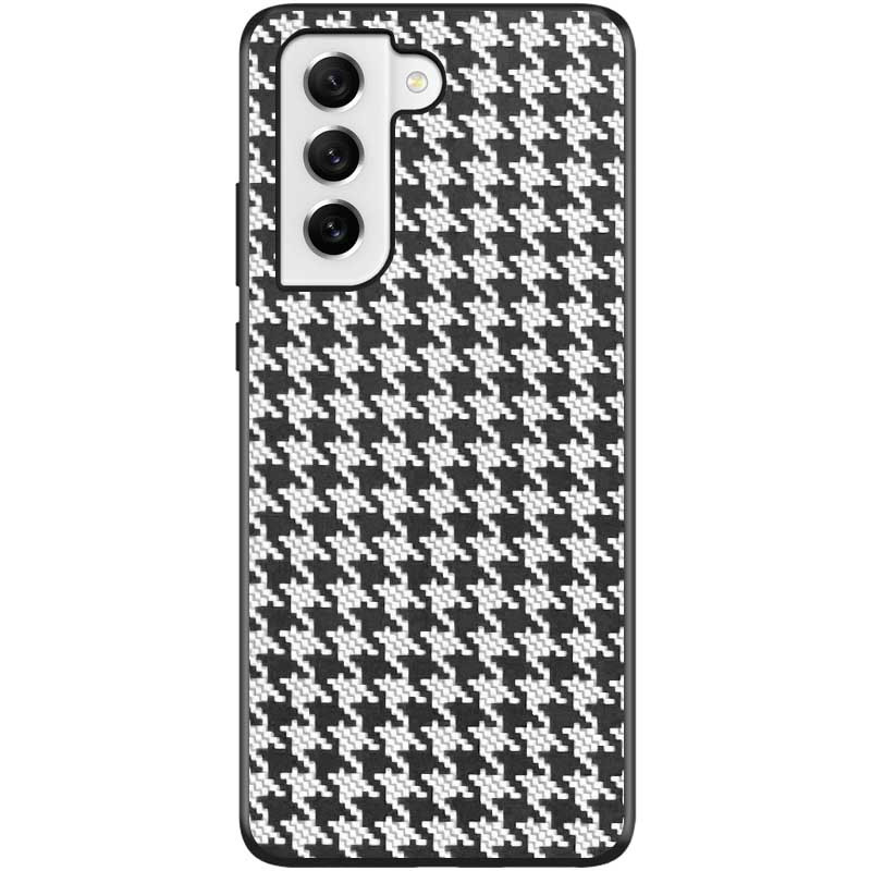 Вишуканий чохол TPU+PC Grid для Samsung Galaxy S21 FE | Fashion Case на малюнкі №1