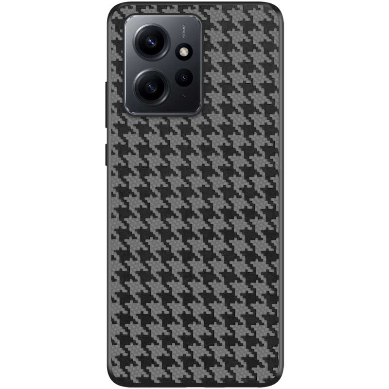Стильный чехол TPU+PC Grid для Xiaomi Redmi Note 12 4G | Fashion Case на картинке №1
