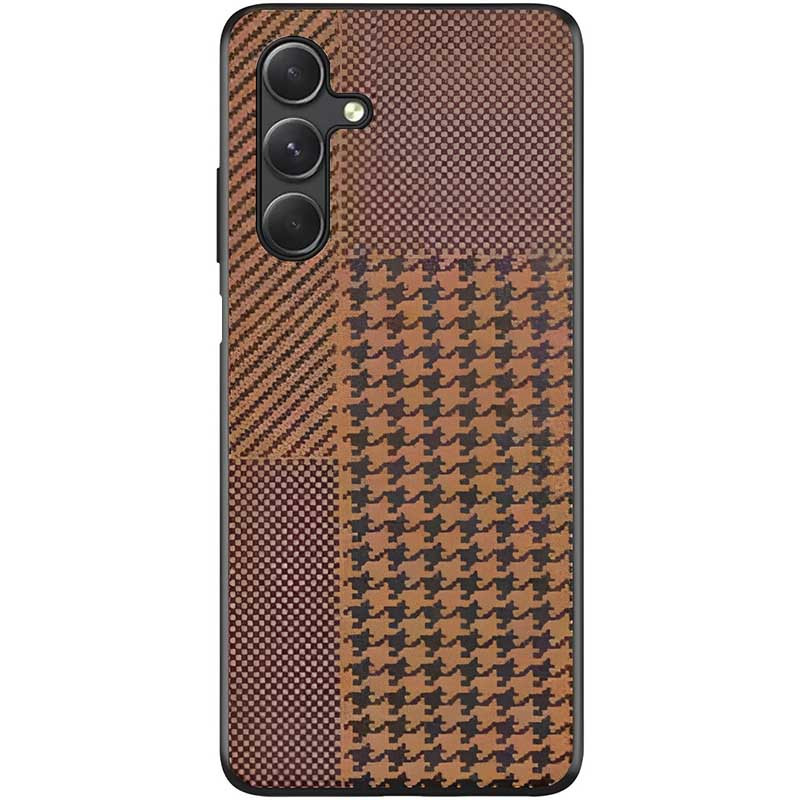 Вишуканий чохол TPU+PC Grid для Samsung Galaxy A15 4G/5G | Fashion Case на малюнкі №1