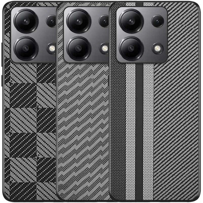 Чехол TPU+PC Grid для Xiaomi Redmi Note 13 Pro 4G / Poco M6 Pro 4G / Note 14S, TPU+PC, купить оптом с доставкой