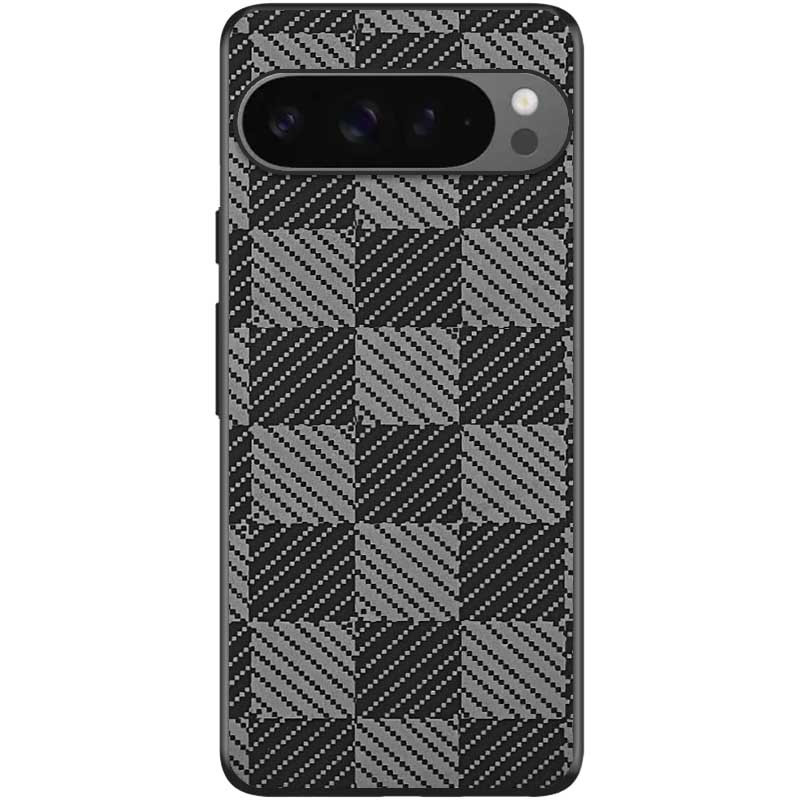 Вишуканий чохол TPU+PC Grid для Google Pixel 9 Pro XL | Fashion Case Фотографія №1 Вишуканий чохол TPU+PC Grid для Google Pixel 9 Pro XL | Fashion Case на малюнкі №1