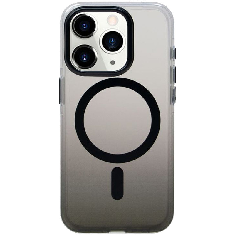 Градиентный прозрачный чехол Shadow with MagSafe для Apple iPhone 14 Pro (6.1) | TPU+PC на картинке №1