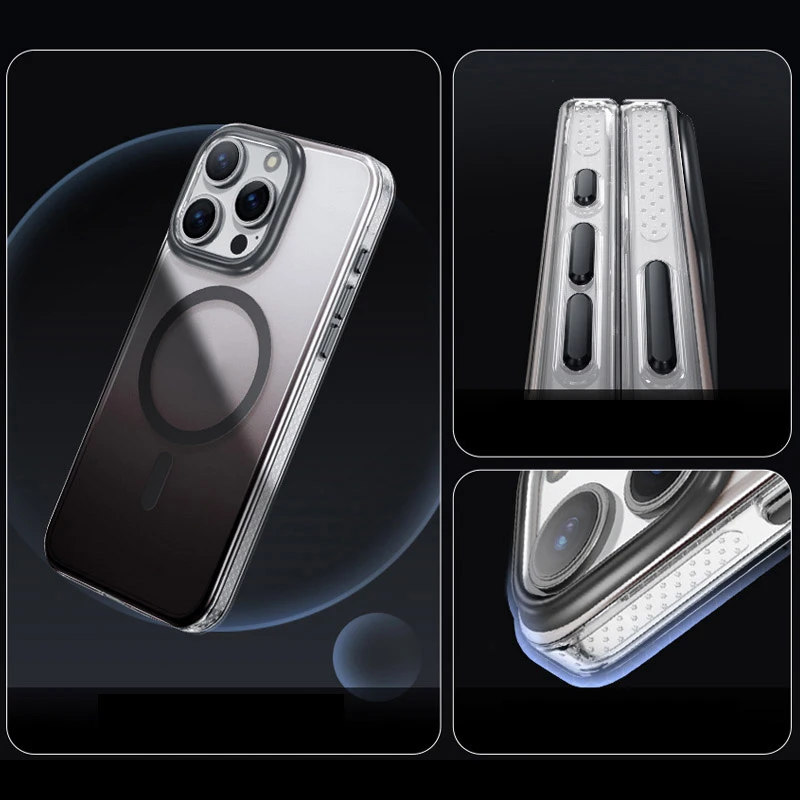 Чохол TPU+PC Shadow with Magnetic Fit для Apple iPhone 14 Pro Max (6.7") 1, TPU+PC, купити оптом з доставкою