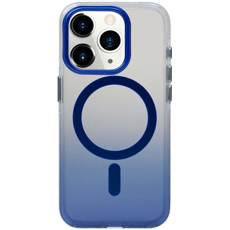 Чохол TPU+PC Shadow with Magnetic Fit для Apple iPhone 14 Pro Max (6.7"), Blue, TPU+PC, купити оптом з доставкою