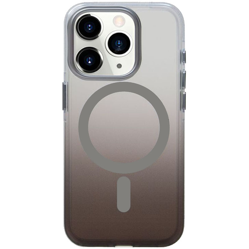 Градиентный прозрачный чехол Shadow with MagSafe для Apple iPhone 14 Pro Max (6.7) | TPU+PC на картинке №1