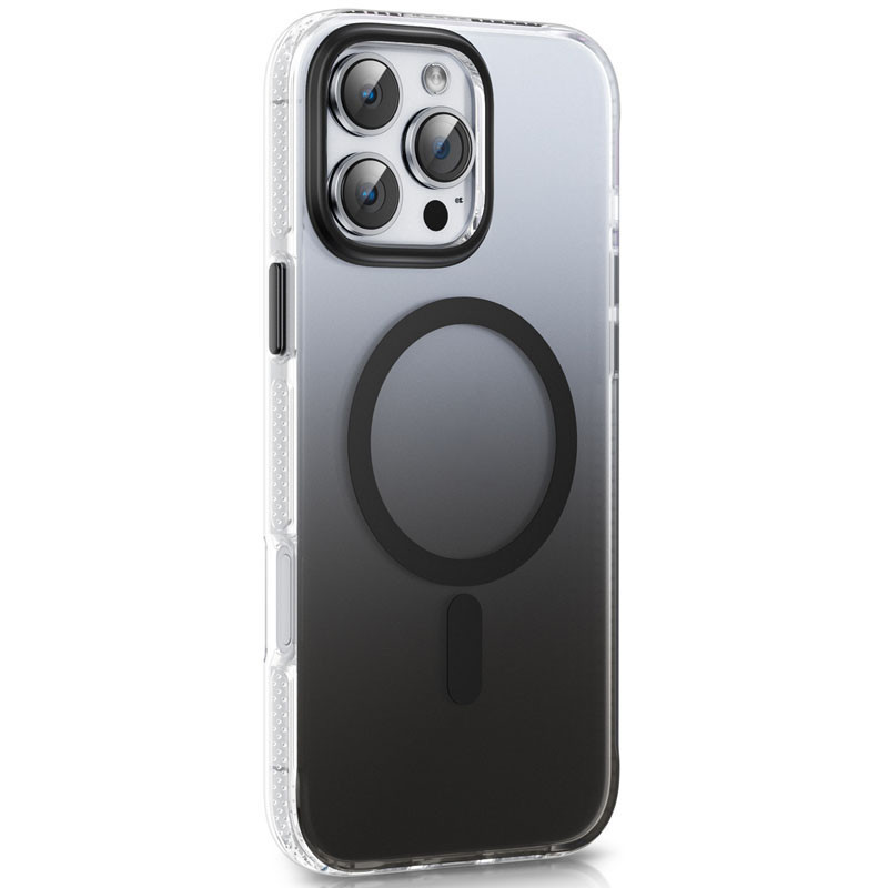 Градиентный прозрачный чехол Shadow with MagSafe для Apple iPhone 16 Pro (6.3) | TPU+PC на картинке №5