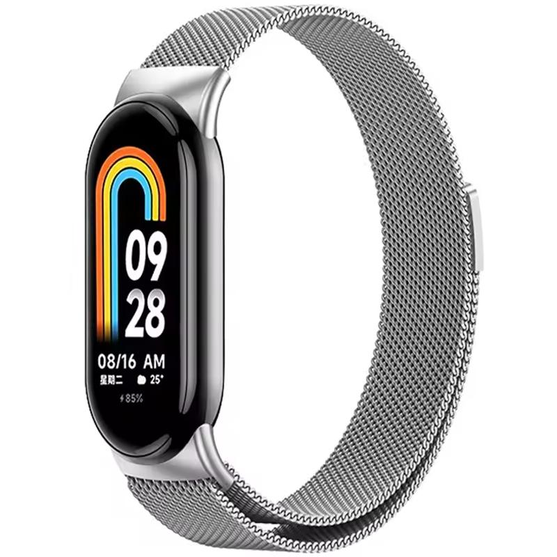 Ремінець Milanese Loop New Design для Xiaomi Mi Band 8/9/10 на малюнкі №1