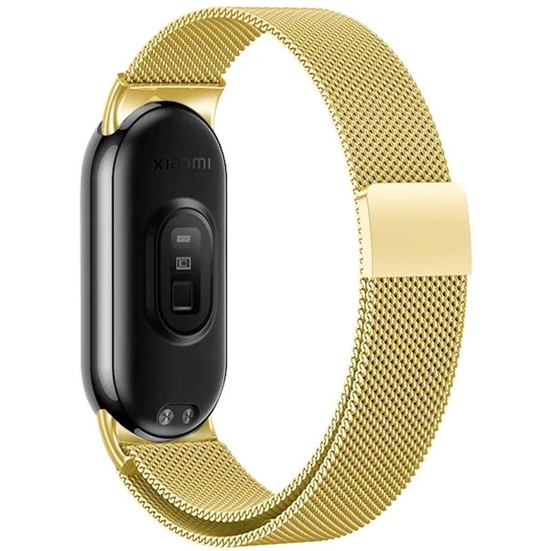 Ремінець Milanese Loop New Design для Xiaomi Mi Band 8/9/10 на малюнкі №3