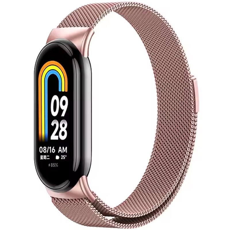 Ремінець Milanese Loop New Design для Xiaomi Mi Band 8/9/10 на малюнкі №1