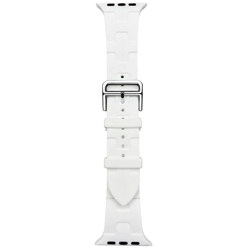 Ремешок Kilim для Apple Watch 38/40/41/42mm(ser.10), White, Силикон (TPU), купить оптом с доставкой