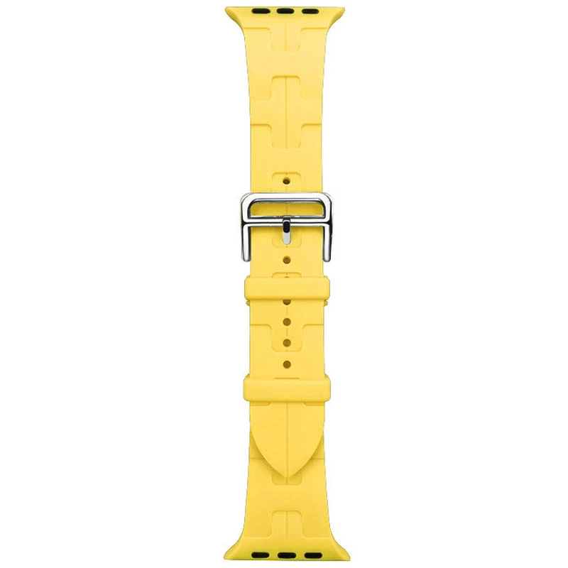 Ремешок Kilim для Apple Watch 38/40/41/42mm(ser.10), Light Yellow, Силикон (TPU), купить оптом с доставкой