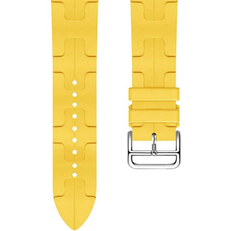 Ремешок Kilim для Apple Watch 38/40/41/42mm(ser.10), Light Yellow 1, Силикон (TPU), купить оптом с доставкой