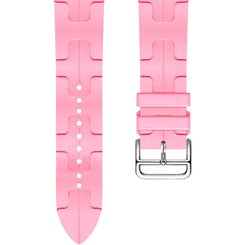 Ремешок Kilim для Apple Watch 38/40/41/42mm(ser.10), Pink 1, Силикон (TPU), купить оптом с доставкой